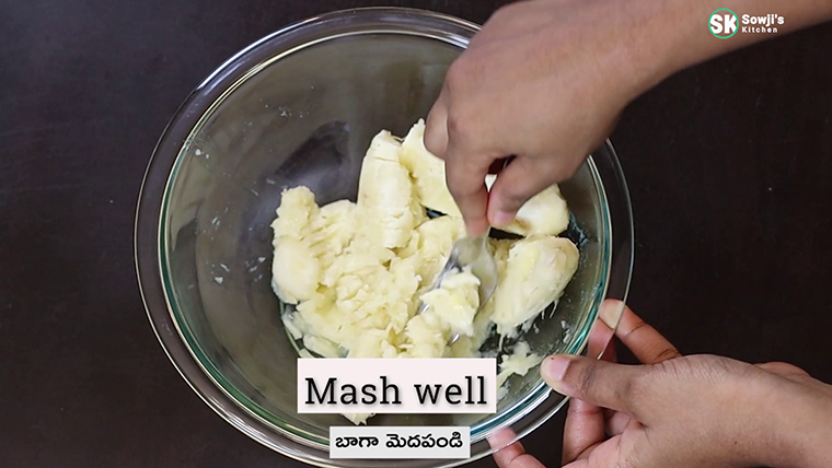 Mash well