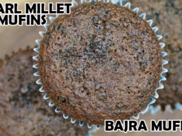 Bajra millet muffins