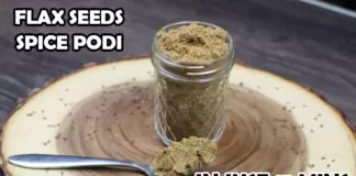 Flax seeds podi recipe | flax seed chutney powder recipe | Avisaginjala podi Flax Seeds podi