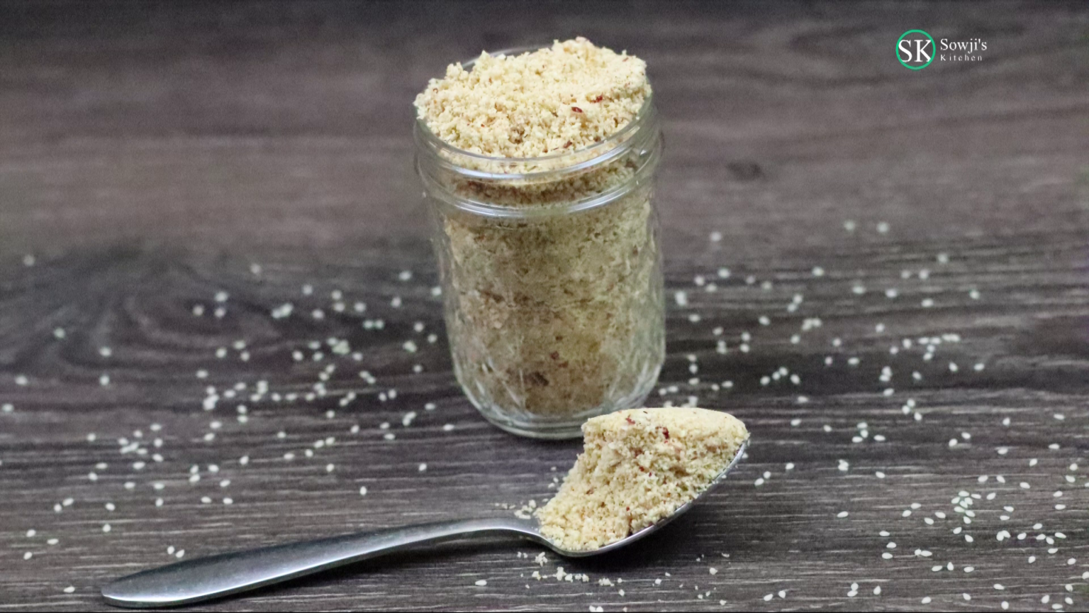 Sesame seed powder Nuvvulu Podi Ellu Podi Sowji's Kitchen