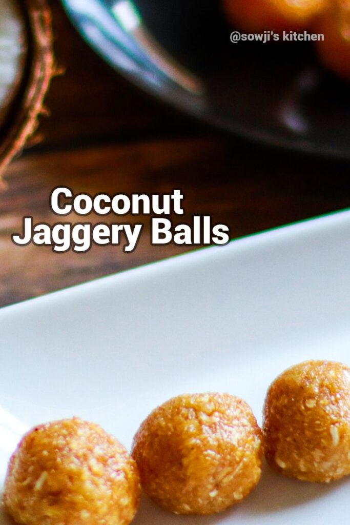 Coconut Jaggery Balls Pinterest