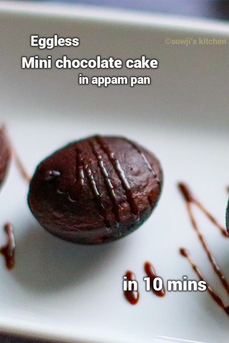 Mini chocolate cake