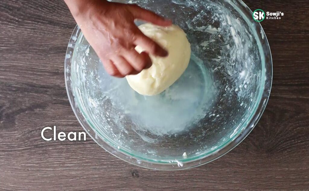 Clean the butter ball with clean cold water, gives more buttermilk