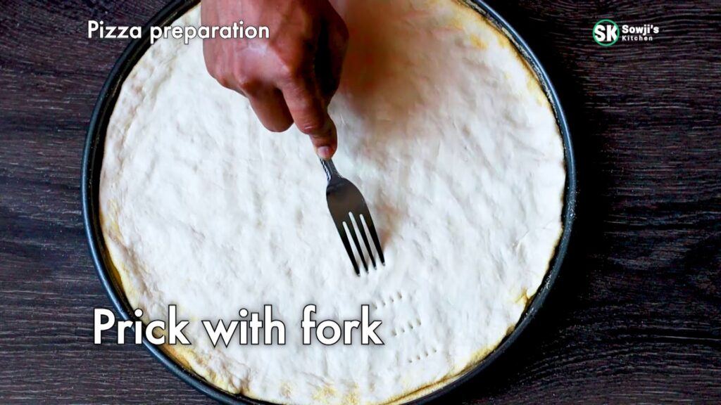 Prick with fork