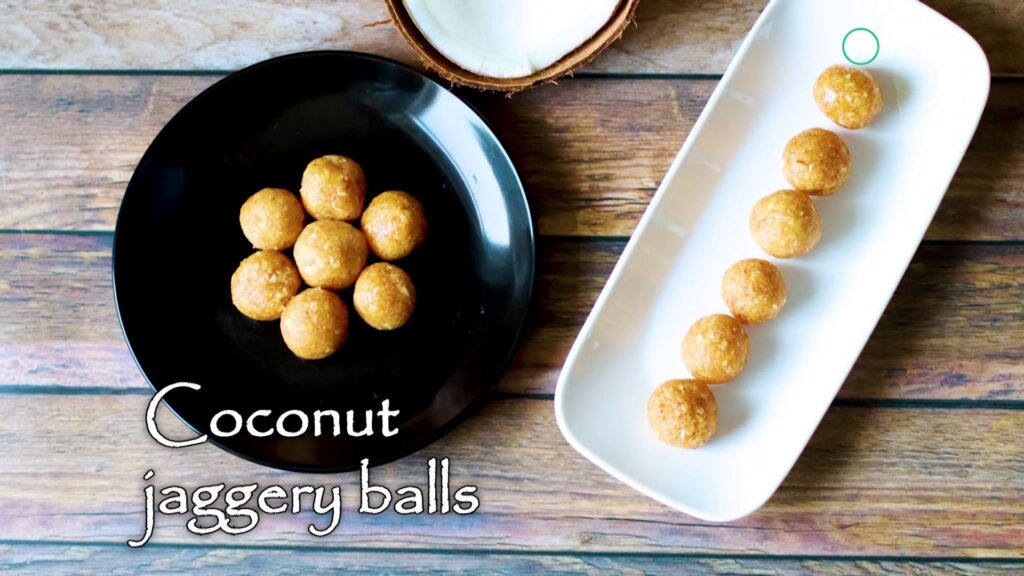 Coconut Jaggery Laddu Featured Image