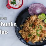 Instant pot Soya Chunks Pulao | Meal maker pulao Soya chunks pulao