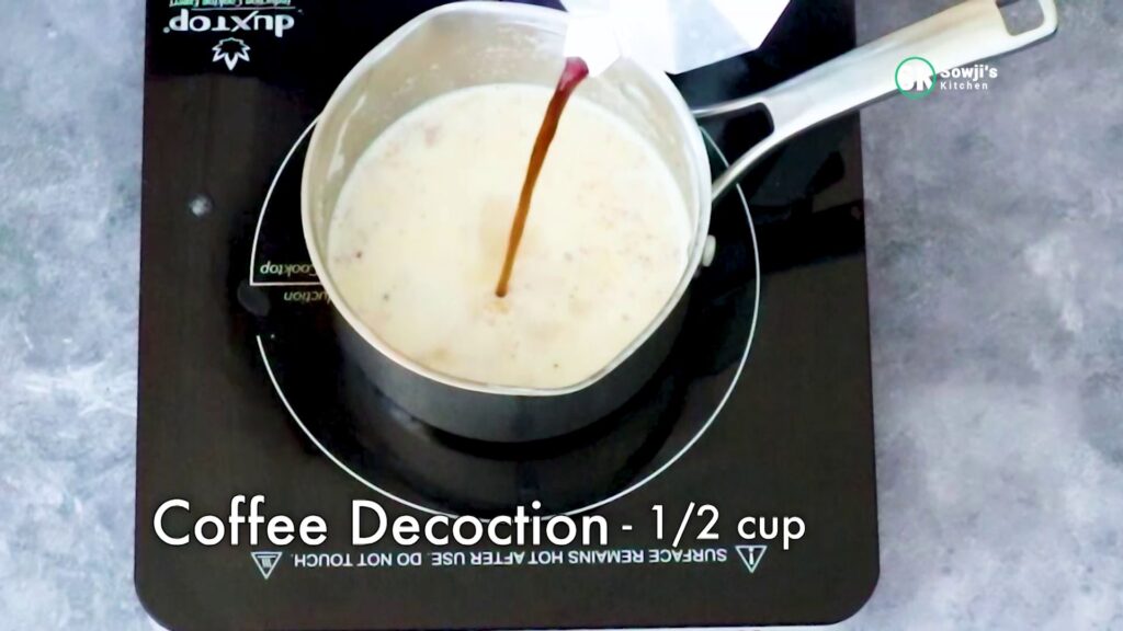 PSL Add coffee decoction