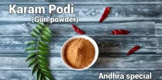 ANDHRA STYLE KARAM PODI |IDLI KARAM PODI Karam podi