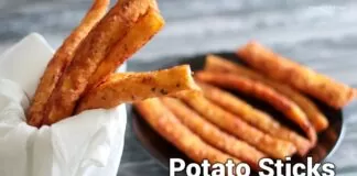 Potato Sticks – Aloo Snacks | Crispy potato sticks | Potato fingers potato sticks