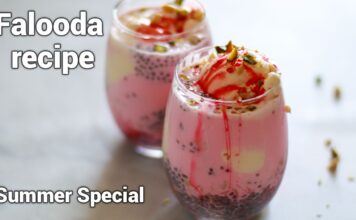 Falooda Recipe | Summer drink Falooda recipe