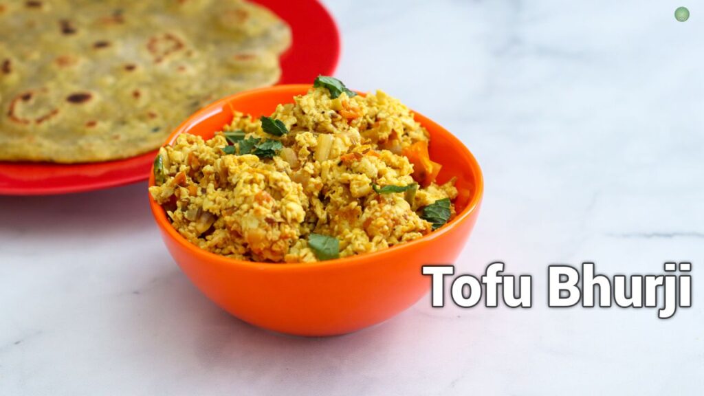 Tofu Bhurji Recipe Spicy Scrambled Tofu Sowji's Kitchen