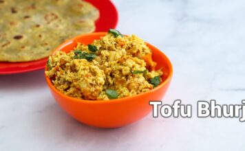 Tofu Bhurji Recipe – Spicy Scrambled Tofu Tofu bhurji